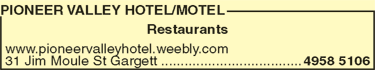 Pioneer Valley Hotel/Motel - QLD Tourism 7