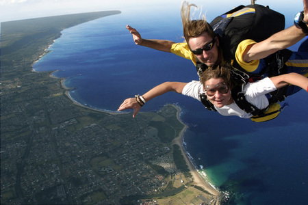 Skydive The Beach - QLD Tourism 5