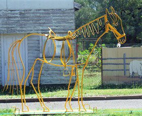 Augathella Wrought Iron Sculptures - QLD Tourism 0