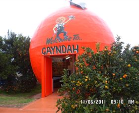 Gayndahs Big Orange - QLD Tourism 0