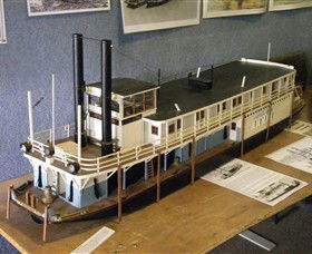 Wentworth Model Paddlesteamer Display - QLD Tourism 2