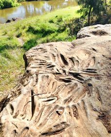 Terramungamine Rock Grooves - QLD Tourism 0