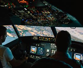 Jet Flight Simulator Canberra - QLD Tourism 1