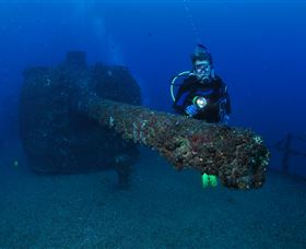 HMAS Brisbane Dive Site - QLD Tourism 1