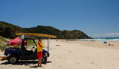 Tallow Beach - QLD Tourism 0