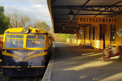 Steam Train, Yarra Valley & Healesville Wildlife Sanctuary Full Day Tour - QLD Tourism 6