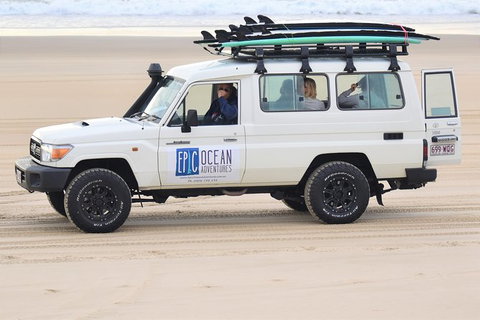 Rainbow Beach Surf Lesson Australia\'s Longest Wave 4X4 Adventure - QLD Tourism 7
