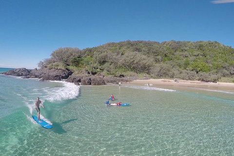 Rainbow Beach Surf Lesson Australia\'s Longest Wave 4X4 Adventure - QLD Tourism 10