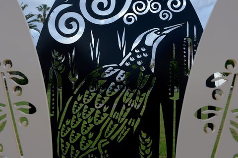 Lyrics, Landscapes And Lintels - Leeton Public Art Trail - Queensland Tourism 2