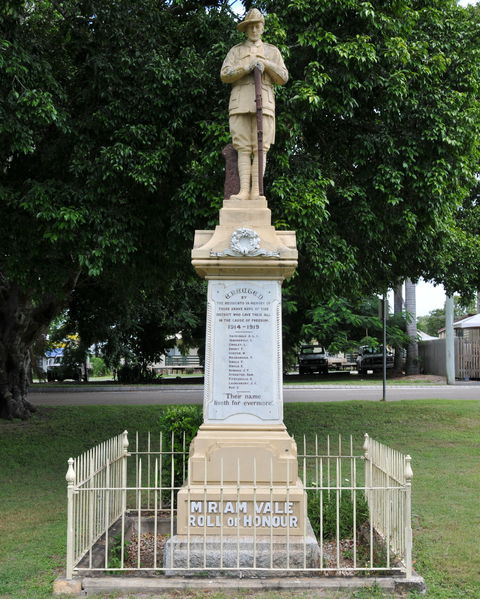 Miriam Vale War Memorial - QLD Tourism 1
