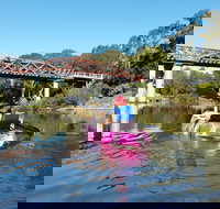 Canoeing at Clarence Town - QLD Tourism