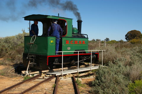 Red Cliffs Historical Steam Railway - QLD Tourism 1
