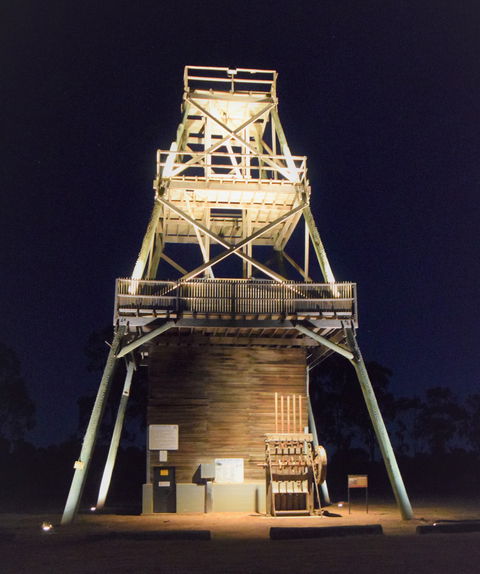 True Blue Poppet Head - Cooinda Park - QLD Tourism 0