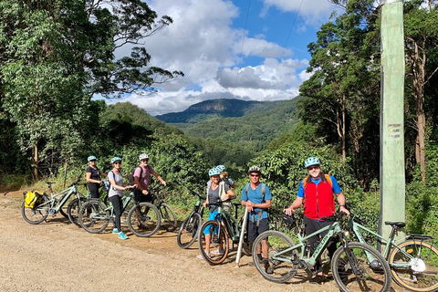 Guided E Bike Tour - Unicorn Falls & National Park - Queensland Tourism 13