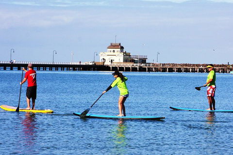 Private Stand-Up Paddle Board Lesson At St Kilda - Queensland Tourism 0