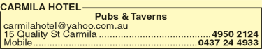 Carmila Hotel - QLD Tourism 6