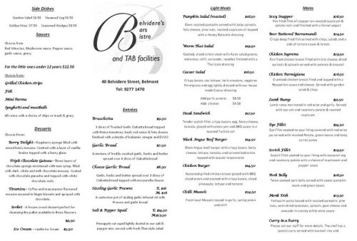 Belvideres Bar & Bistro - thumb 4