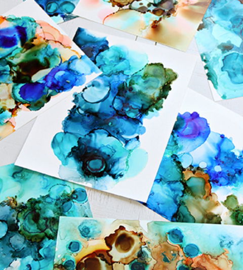 Alcohol Ink Art Class - QLD Tourism 0