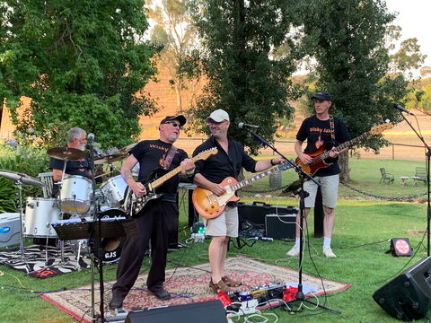 Angas Plains Wines Live In The Vines, With The Band -Wisky Jak - QLD Tourism 2