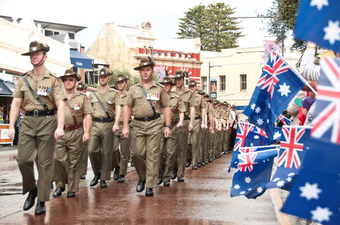 Anzac Day - Fremantle - QLD Tourism 2