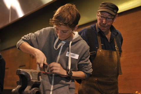 Blacksmithing Teen Workshop - QLD Tourism 1