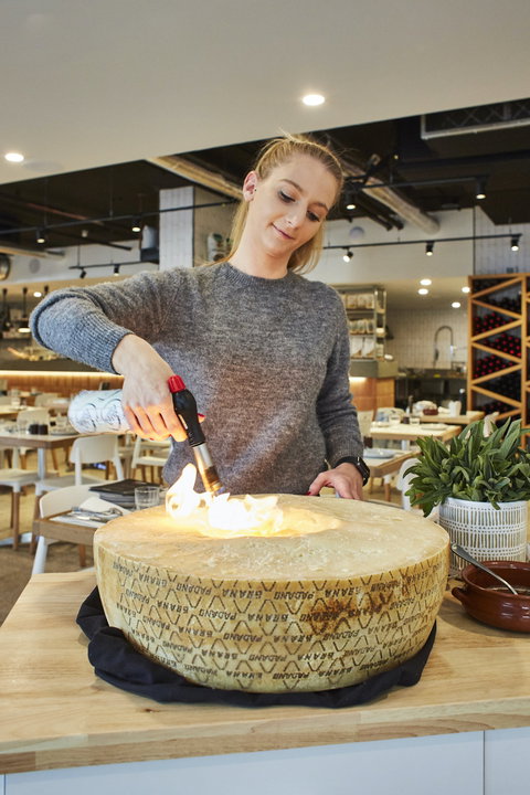 Flaming Cheese Wheel And Wine Pairing Experience - Queensland Tourism 0