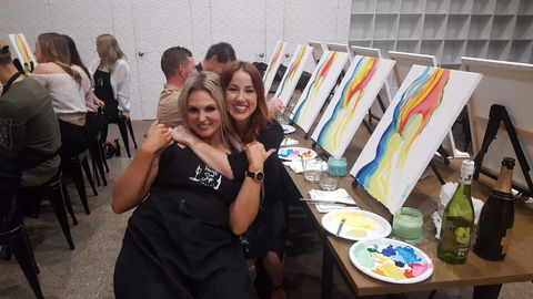 Paint And Sip Experience - QLD Tourism 2