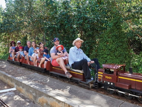 Twilight Run  | Willans Hill Miniature Railway - QLD Tourism 0