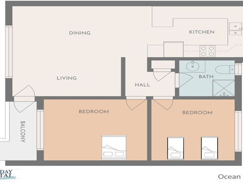 Ocean Blue Apartment Three Apartment On 2nd Level - QLD Tourism 6