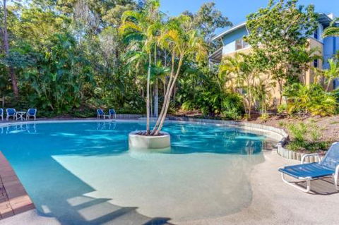 Baden 42 Rainbow Shores Ground Floor Unit Air Conditioned Overlooking Outdoor Spa - Queensland Tourism 3