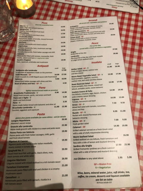 Lambretta Cucina Italiana - QLD Tourism 2