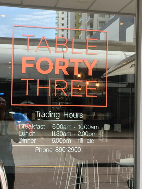 Table Forty Three - Queensland Tourism 4