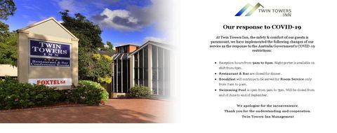 Twin Towers Inn - Queensland Tourism 2