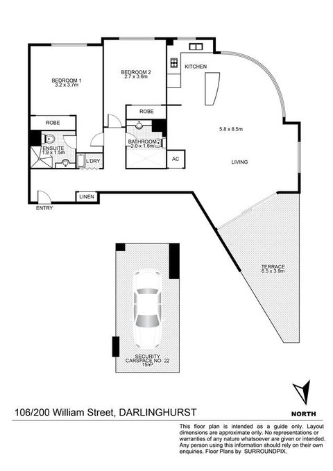 Lower Bridge And Sails - Executive 2BR Darlinghurst Apartment With Balcony And Rooftop Views - Queensland Tourism 15