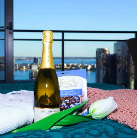 CENTRAL CBD EXEC STUNNING VIEW WIFI NETFLIX WINE - QLD Tourism 3