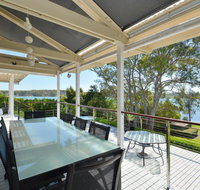 Morisset Bay Waterfront Views Lake House looking over Trinity Marina - Queensland Tourism