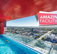 Sky High on Grote - Pool - Gym - Cinema - Fireworks NYE - QLD Tourism