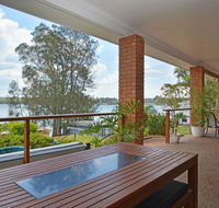 The House on the Lake  Fishing Point Lake Macquarie - honestly put the line in and catch fish - QLD Tourism