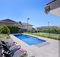 Vue de la Mer Luxury Family Retreat with tennis court pool spa water views