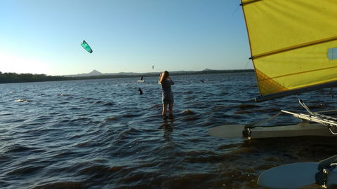 Lake Weyba Noosa Lodge & Kangaroos - QLD Tourism 38