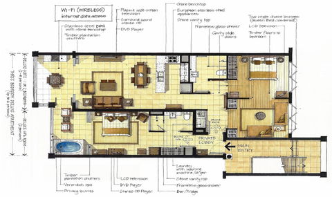 Beach Club Port Douglas Luxury Apartments - QLD Tourism 18