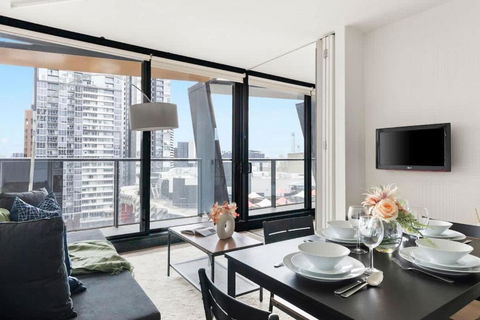 A 2 Bed 3min To Melbourne Central With Parking - QLD Tourism 3