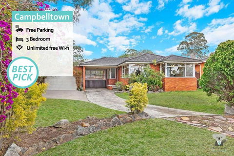 CAMPBELLTOWN HOLIDAY HOME 3 BED + FREE PARKING NCA039 - QLD Tourism 0