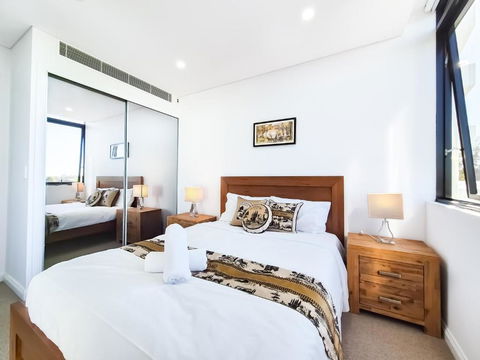 Relaxing 1BR W Pools & SPA, Gym In Olympic Park - Queensland Tourism 0