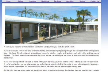 Sandcastle Motel Tin Can Bay with QLD Tourism