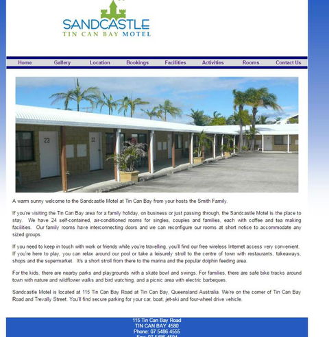 Sandcastle Motel Tin Can Bay - QLD Tourism 0