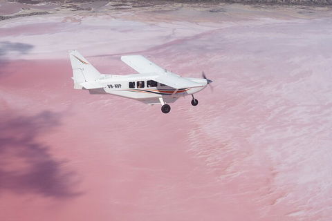 Pink Lake + Abrolhos Islands Scenic Flight - Queensland Tourism 2