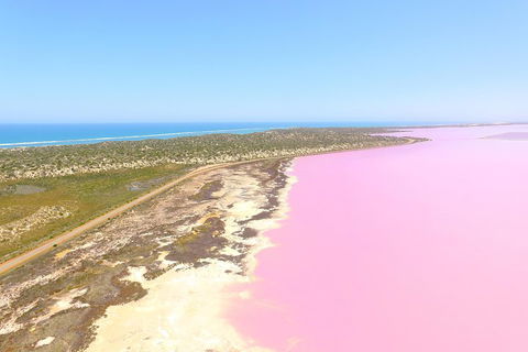 Pink Lake + Abrolhos Islands Scenic Flight - Queensland Tourism 4