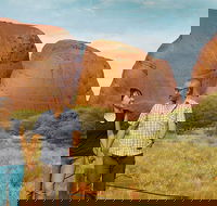 Ayers Rock 4 Tour Combo Complete Uluru Base Walk at Sunrise Valley of the Winds at Sunrise Kata Tjuta Sunset and Uluru Sunset - QLD Tourism