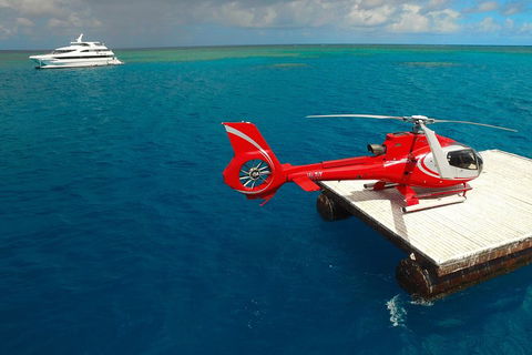 Full Day Reef Cruise Including 10 Minute Heli Scenic Flight: Get High Package - QLD Tourism 3